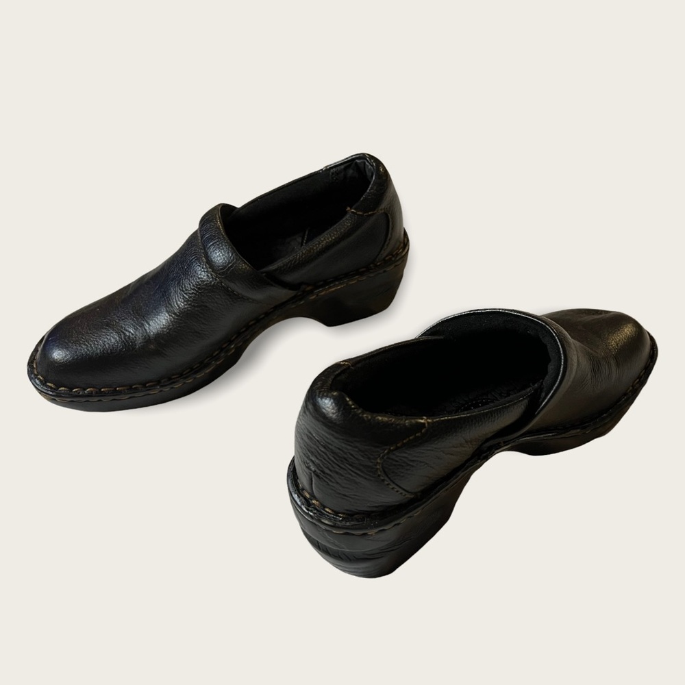 COPY - Hold - BOC Toby II Clog size 8 Black Leather - Picture 10 of 14